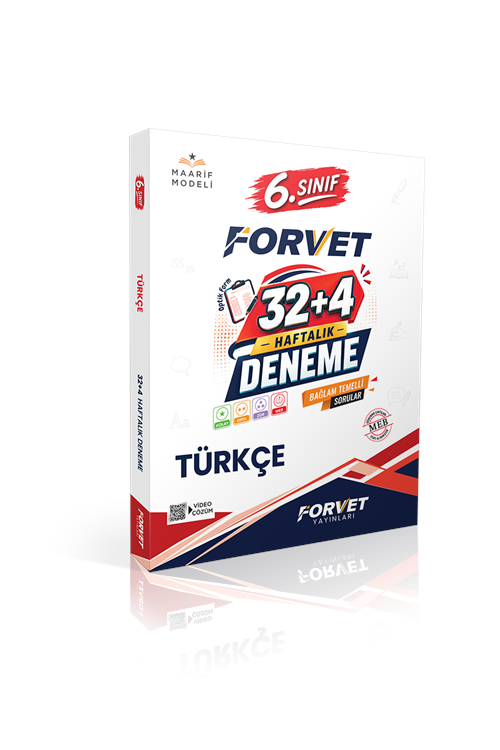 6. Sınıf 32+4 Hafta Matematik Denemeleri