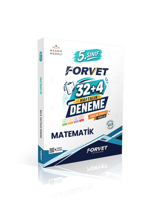 5. Sınıf 32+4 Hafta Matematik Denemeleri